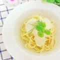 hikarin♪'s cooksnap of when they made 豆腐クリームの冷製パスタ♪.