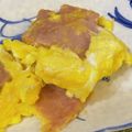 あねこちゃん's cooksnap of when they made 韓国の定番手抜きおかず？卵つけスパム焼き.