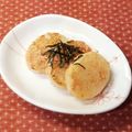 Nahomi♪'s cooksnap of when they made ✿長芋のたらこバター醤油焼き✿.