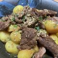☆★homare☆★'s cooksnap of when they made 牛肉とじゃがいもの甘辛炒め.
