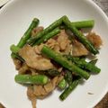 竹富島で会いましょう's cooksnap of when they made 漬けない！味噌で厚切り豚ロースとアスパラ.