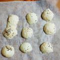 こきち3105's cooksnap of when they made スライスチーズ１枚で☆チーズクッキー？！.
