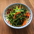 栗丸うさぎ's cooksnap of when they made ほうれん草と人参の胡麻和え.