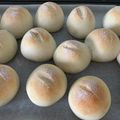 makarone's cooksnap of when they made 生クリームとはちみつのふんわり丸パン.