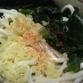 あべたかはし's cooksnap of when they made さっぱり食べよう　わかめうどん.