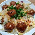 ⭐とっくん⭐'s cooksnap of when they made 肉団子の卵とじ丼.