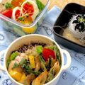 ルぴあ's cooksnap of when they made 竹輪とオクラのピリ辛マヨ炒め◎お弁当に♪.
