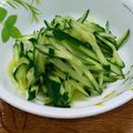 プルンバゴ's cooksnap of when they made 胡瓜のレモン和え.