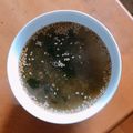 やまみー♪'s cooksnap of when they made 夜食にも★便秘すっきりとろろ昆布スープ★.