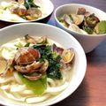 ゆりまる2011's cooksnap of when they made ランチに＊出汁の旨味が最高♪あさりうどん.