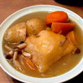 ばたみそーぱん☆'s cooksnap of when they made 簡単☆もやしと豚肉で☆油揚げの巾着煮.
