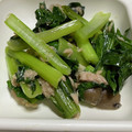 Halü★mama's cooksnap of when they made 【簡単】小松菜とえのきのツナ炒め.