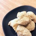 みほむ's cooksnap of when they made 糖質制限 おから餅 おやつ デザート.