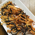 優木星's cooksnap of when they made 簡単！美味しい！えのきの唐揚げ.