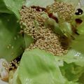ヨシヨッシー's cooksnap of when they made レタスオイスターサラダ☆簡単.