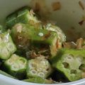 ヨシヨッシー's cooksnap of when they made オクラの梅ぽん和え.