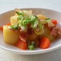 kachimachi's cooksnap of when they made マブうま！しょうが風味のベーコン肉じゃが.