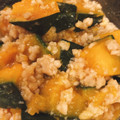 クックSE35Z5☆'s cooksnap of when they made レンジで簡単☆かぼちゃの塩そぼろ煮。.