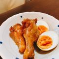 azuki-bar's cooksnap of when they made みんな大好き♪とりの手羽元と卵の甘辛煮.