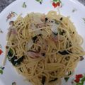 なかっちょん's cooksnap of when they made イカの塩辛アレンジパスタ.