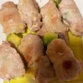 TSUKURUBE's cooksnap of when they made 簡単☆アボカドとチーズの肉巻き.