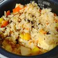 クック5KE8F1☆'s cooksnap of when they made 簡単！ 筍 しめじ 人参の 炊き込みご飯.