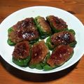 クックQRNPRB☆'s cooksnap of when they made 簡単メイン♪ピーマンの肉詰め照り焼き味.