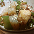 ねこはがき's cooksnap of when they made 麺つゆで♪こんにゃくとちくわの簡単炒め煮.