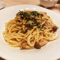 かぼす１２３'s cooksnap of when they made 旨味爆発！しめじとバター醤油の和風パスタ.