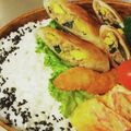 ☆ちゃんかわ's cooksnap of when they made 豚挽肉とニラ玉の春巻き♪.