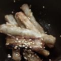 チヨ桜's cooksnap of when they made ご飯がすすむ♪ 揚げごぼうの甘辛.