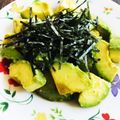 kinniko's cooksnap of when they made レクチンフリーにも！美味すぎ海苔アボカド.