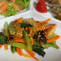 ポラリス管理栄養士's cooksnap of when they made 簡単お晩菜:小松菜と人参と薩摩揚で炒め煮.