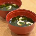 Nakatojias's cooksnap of when they made あおさと竹輪のお吸い物❁.