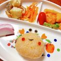 S＊mama♡'s cooksnap of when they made 夏に♪カニさんおにぎり＊キャラ弁.