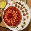 ゆちあゆ's cooksnap of when they made ♪話題入り感謝♪イチゴのカスタードタルト.