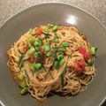 バルビー's cooksnap of when they made トマトとアボカドでこくうま冷製パスタ☆.
