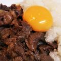 いさみょば's cooksnap of when they made 簡単主菜☆甘辛牛肉の黄身おろし和え.