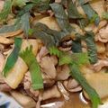 きょろましゃ's cooksnap of when they made 10分以下☆豚肉と長芋のにんにく醤油炒め.