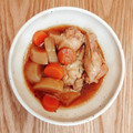 neko＊and…'s cooksnap of when they made 大根と鶏モモ肉の煮物★炊飯器で！.