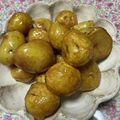 clover♡3's cooksnap of when they made 飛騨の郷土料理！コロ芋の煮っ転がし.