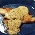 ◯usa◯'s cooksnap of when they made タラのムニエル★マスタードソース♬.