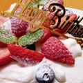 ＊amor＊'s cooksnap of when they made スプーンとナイフで☆デコレーションケーキ.