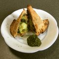 akobo's cooksnap of when they made 皮から手作りベジタブルサモサ＊.