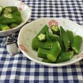 みかかめ's cooksnap of when they made オクラの浅漬け.