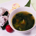 クックHG9V8Y☆'s cooksnap of when they made 　かぼちゃと小松菜のみそ汁.
