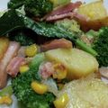 コンジュまま's cooksnap of when they made ☆新じゃがベーコン、ブロッコリーソテー☆.
