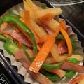 xiaoluchan's cooksnap of when they made じゃが芋ベーコンピーマンのガーリック炒め.