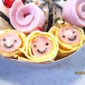 39rainbow's cooksnap of when they made お弁当のすき間に♪ウインナの卵巻き巻き.