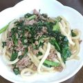 tamaa18's cooksnap of when they made 焼きうどん.